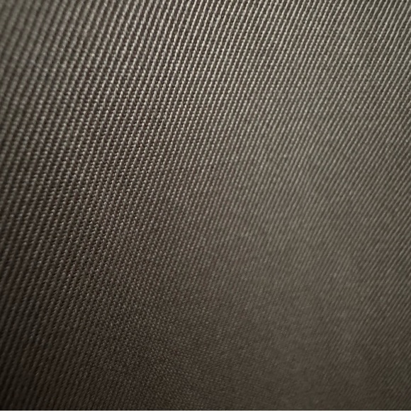 PINKO V-Neck Ruffle Olive Green Brown Sleeveless A-Line Dress Size 6 - Picture 8 of 16